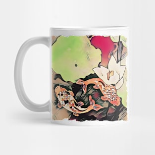 Oriental Koi Pond Mug